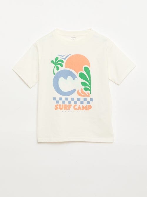 T-shirt a maniche corte stampato - Kiabi