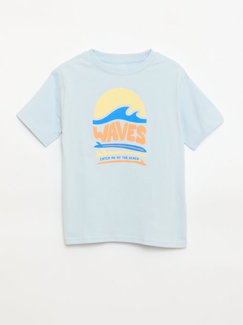 T-shirt a maniche corte stampato - Kiabi