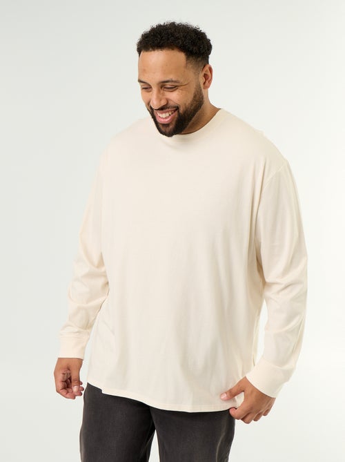 T-shirt a maniche lunghe - Kiabi T-shirt a maniche lunghe - Kiabi