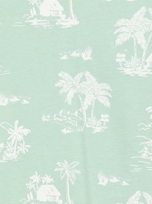 T-shirt à motif manches courtes - Kiabi