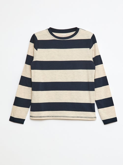 T-shirt à rayures - Kiabi