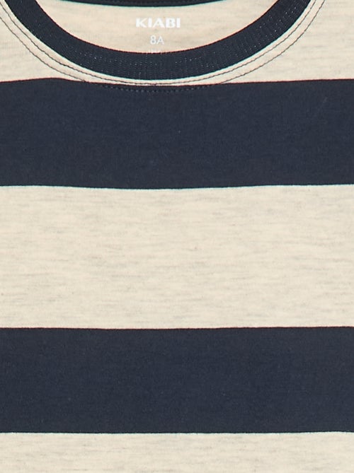 T-shirt à rayures - Kiabi