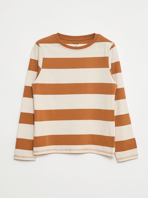 T-shirt à rayures - Kiabi