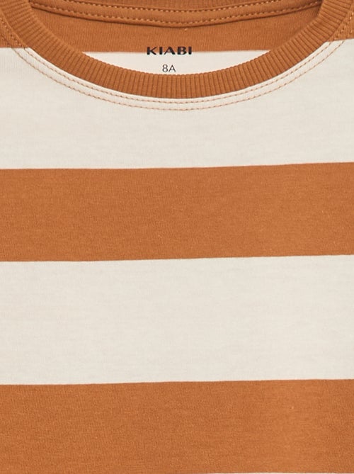 T-shirt à rayures - Kiabi