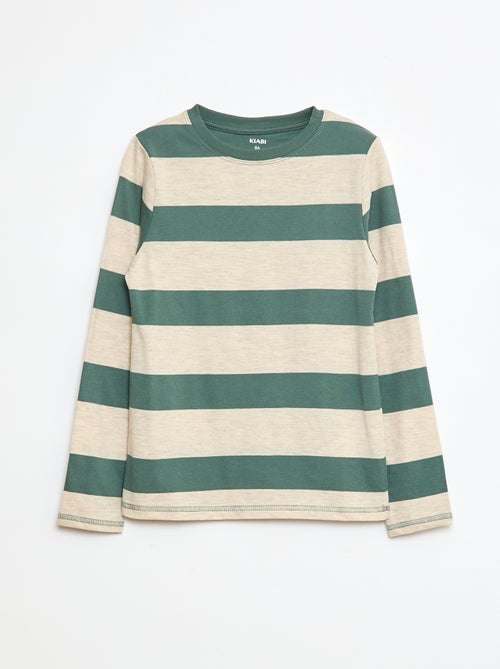 T-shirt à rayures - Kiabi