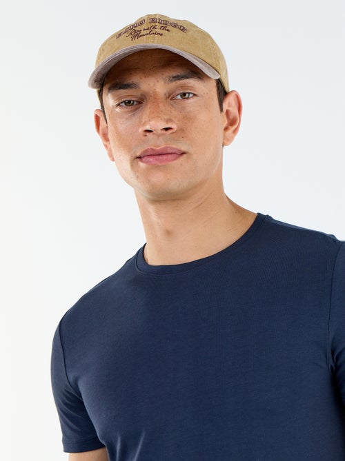 T-shirt a tinta unita - Slim fit - Kiabi