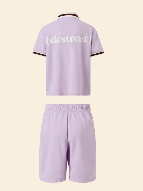 T-shirt and shorts sports set - (ekstract) - Kiabi