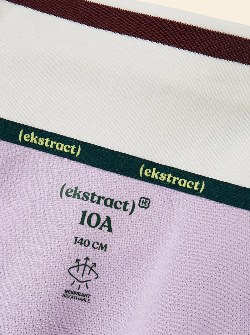 T-shirt and shorts sports set - (ekstract) Purple - Kiabi