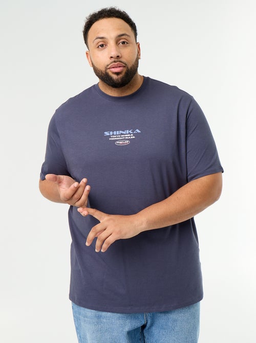 T-Shirt aus bedrucktem Jersey mit kurzen Ärmeln - Kiabi