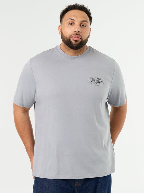 T-Shirt aus bedrucktem Jersey mit kurzen Ärmeln - Kiabi