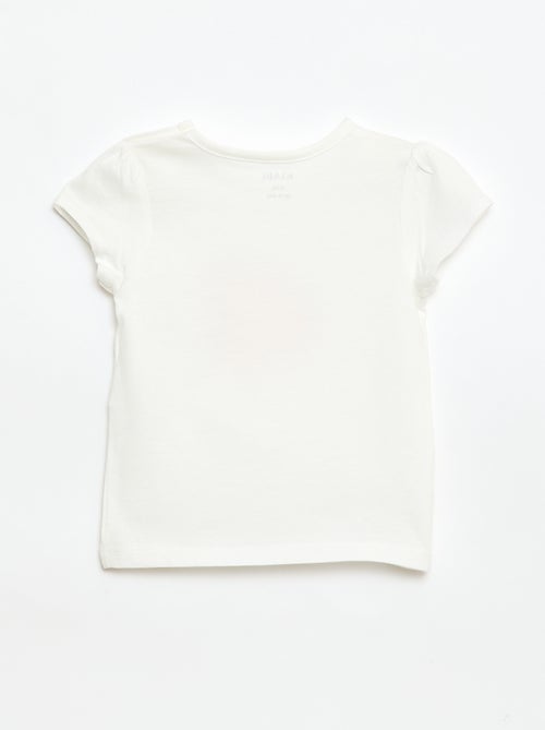 T-Shirt aus Jersey mit kurzen Ärmeln - Kiabi