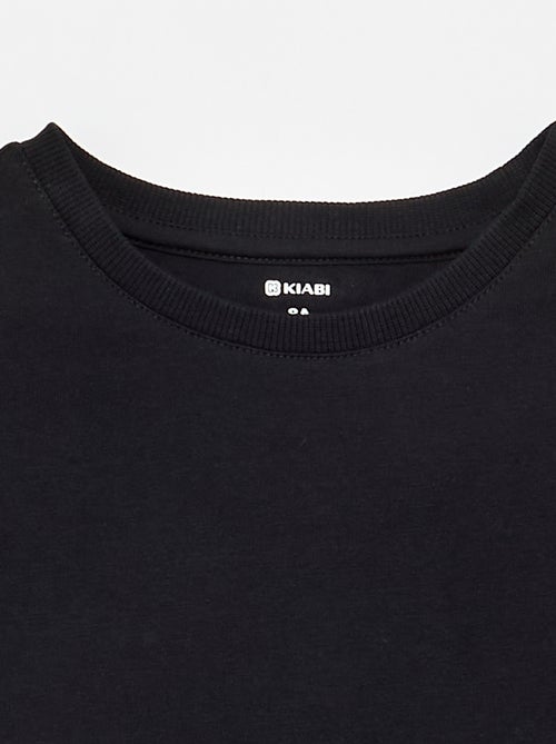 T-Shirt aus Tough Cotton, Kurzarm - Kiabi T-Shirt aus Tough Cotton, Kurzarm - Kiabi