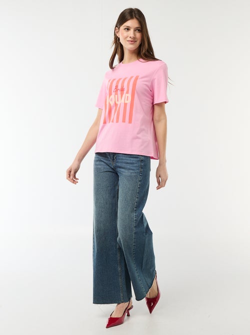 T-shirt avec message EVJF - Kiabi