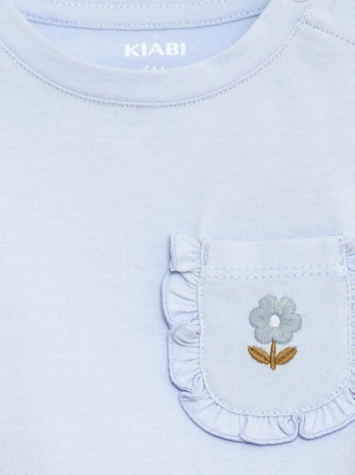 T-shirt avec poche fantaisie - Kiabi