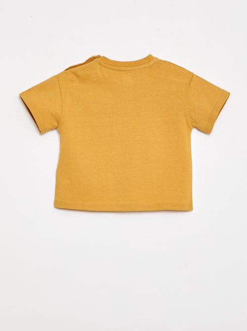 T-shirt avec poche poitrine 'Disney' - Kiabi