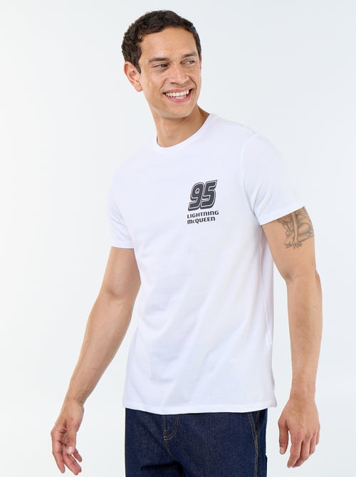 T-Shirt "Cars" "Disney" "Pixar" mit Vorder- und Rückseitenprint - Kiabi