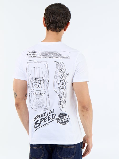 T-Shirt "Cars" "Disney" "Pixar" mit Vorder- und Rückseitenprint - Kiabi