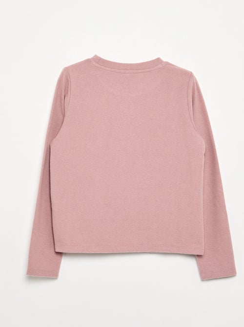 T-shirt con dettagli in perle - Kiabi T-shirt con dettagli in perle - Kiabi