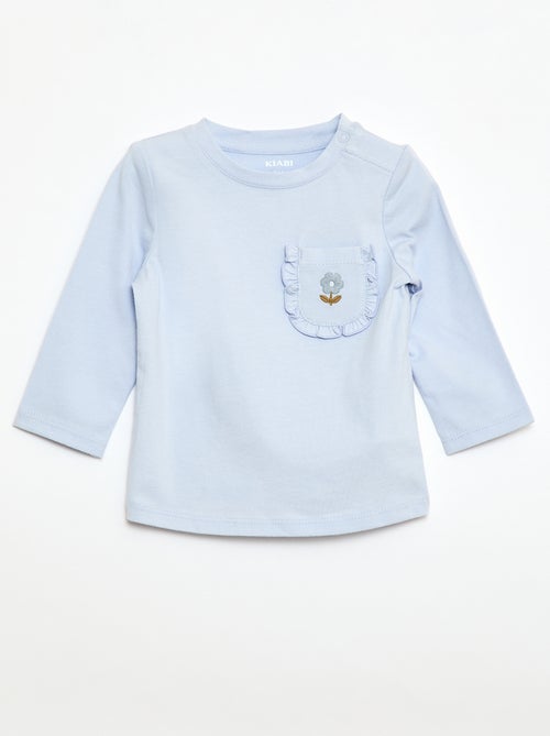 T-shirt con taschino decorativo - Kiabi