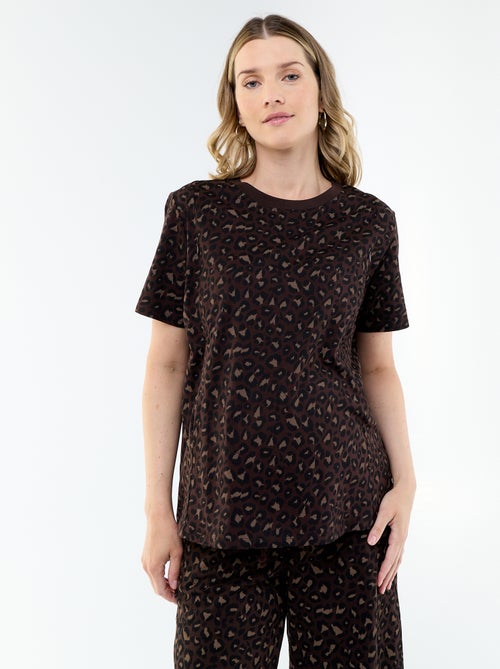 T-shirt da allattamento stampata - Kiabi