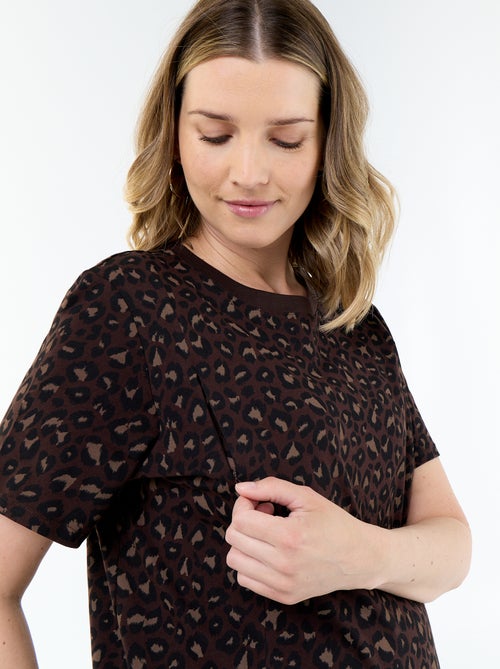 T-shirt da allattamento stampata - Kiabi