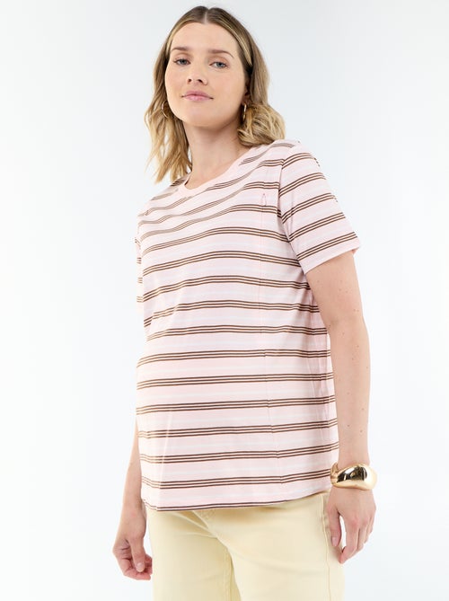 T-shirt da allattamento stampata - Kiabi