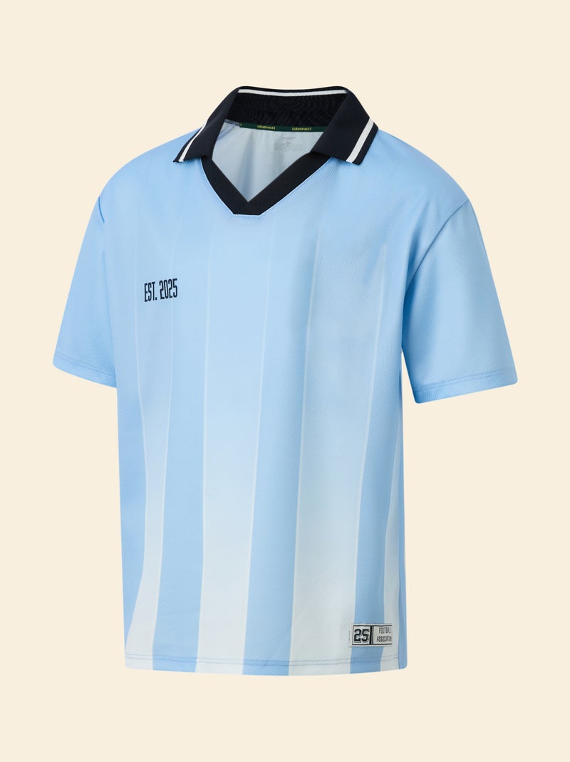 T-shirt da calcio oversize Blu - Kiabi