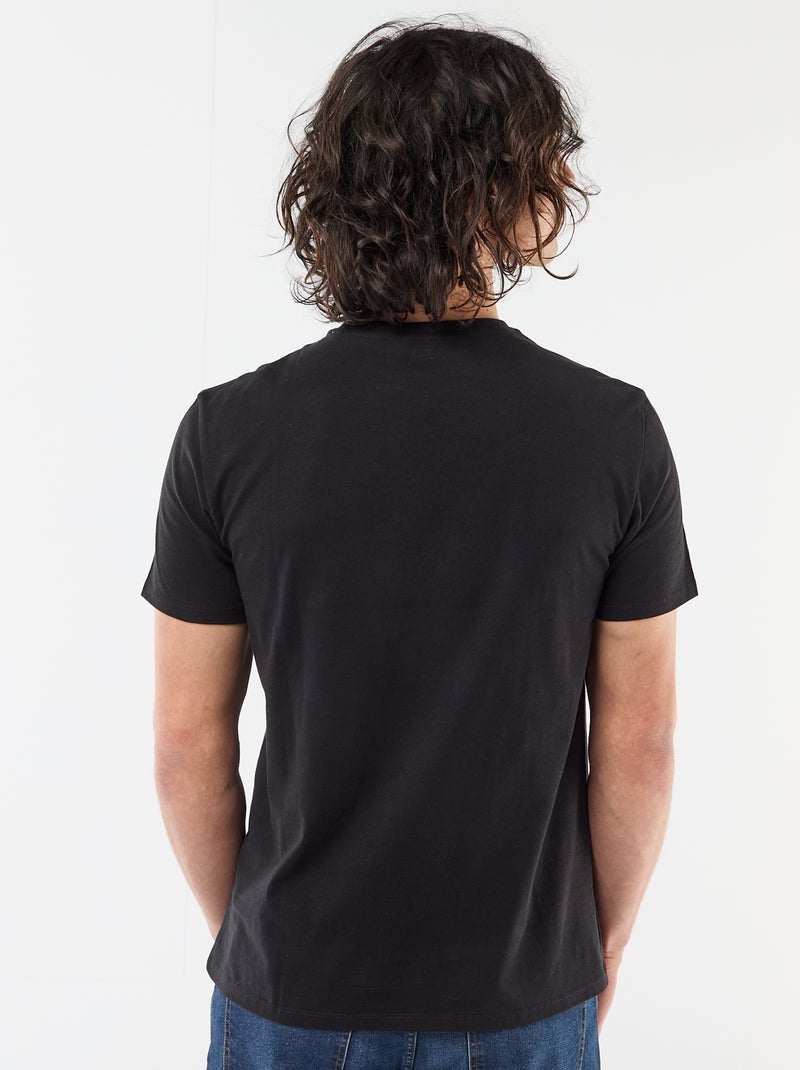 T-shirt 'Deadpool' 'Marvel' à manches courtes Noir - Kiabi