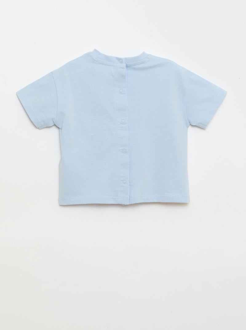 T-shirt 'Disney' à manches courtes Bleu - Kiabi