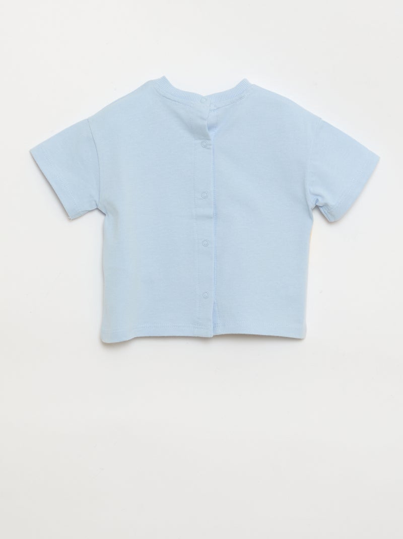 T-shirt 'Disney' à manches courtes Bleu - Kiabi