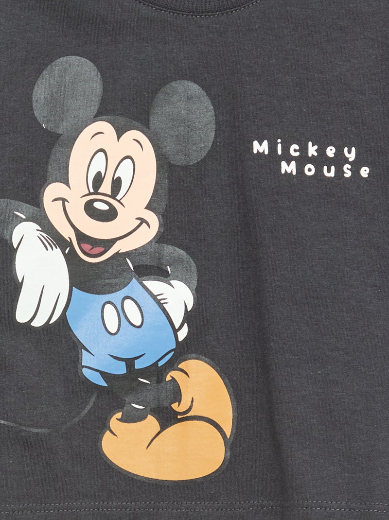 T-shirt 'Disney' à manches courtes Noir - Kiabi