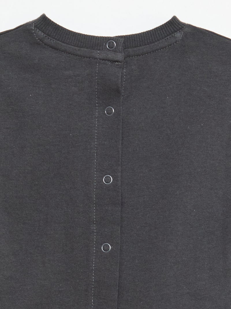 T-shirt 'Disney' à manches courtes Noir - Kiabi