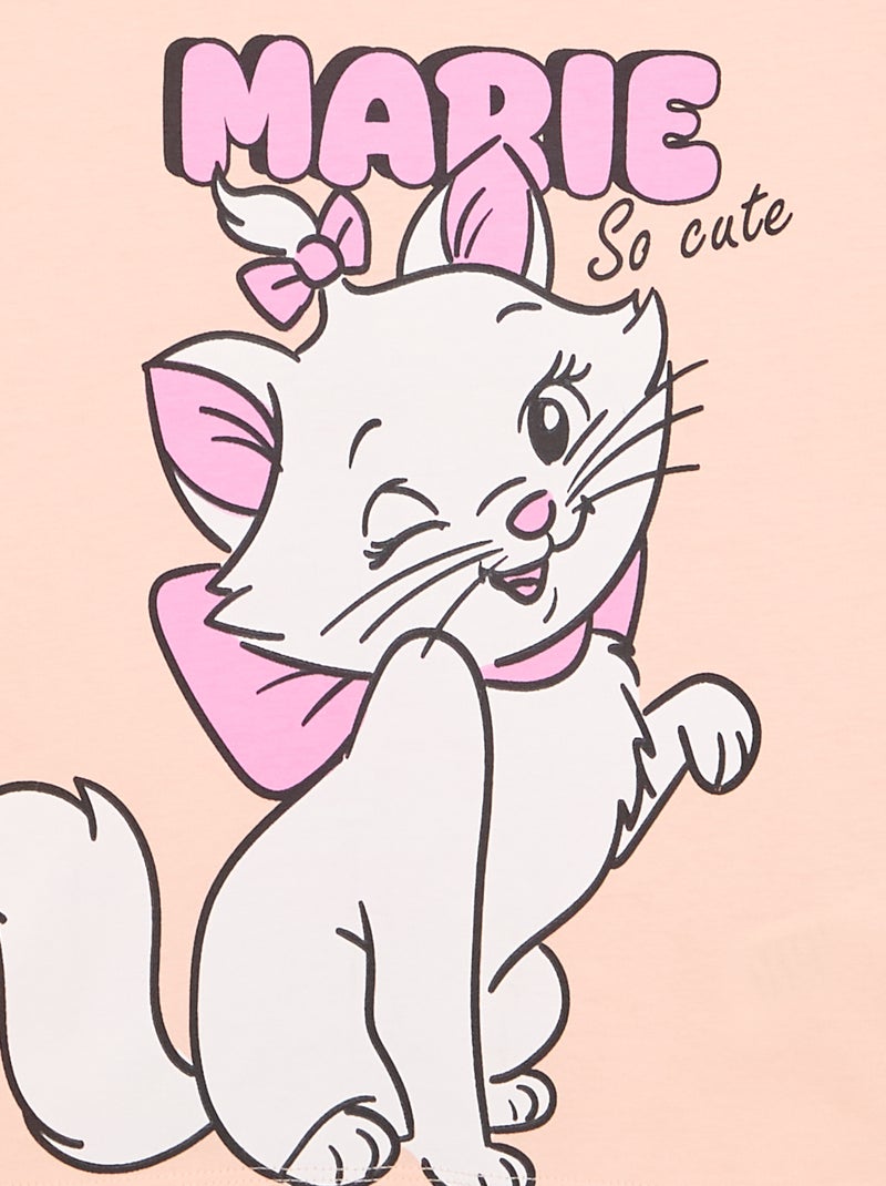 T-shirt 'Disney' à manches courtes Orange - Kiabi