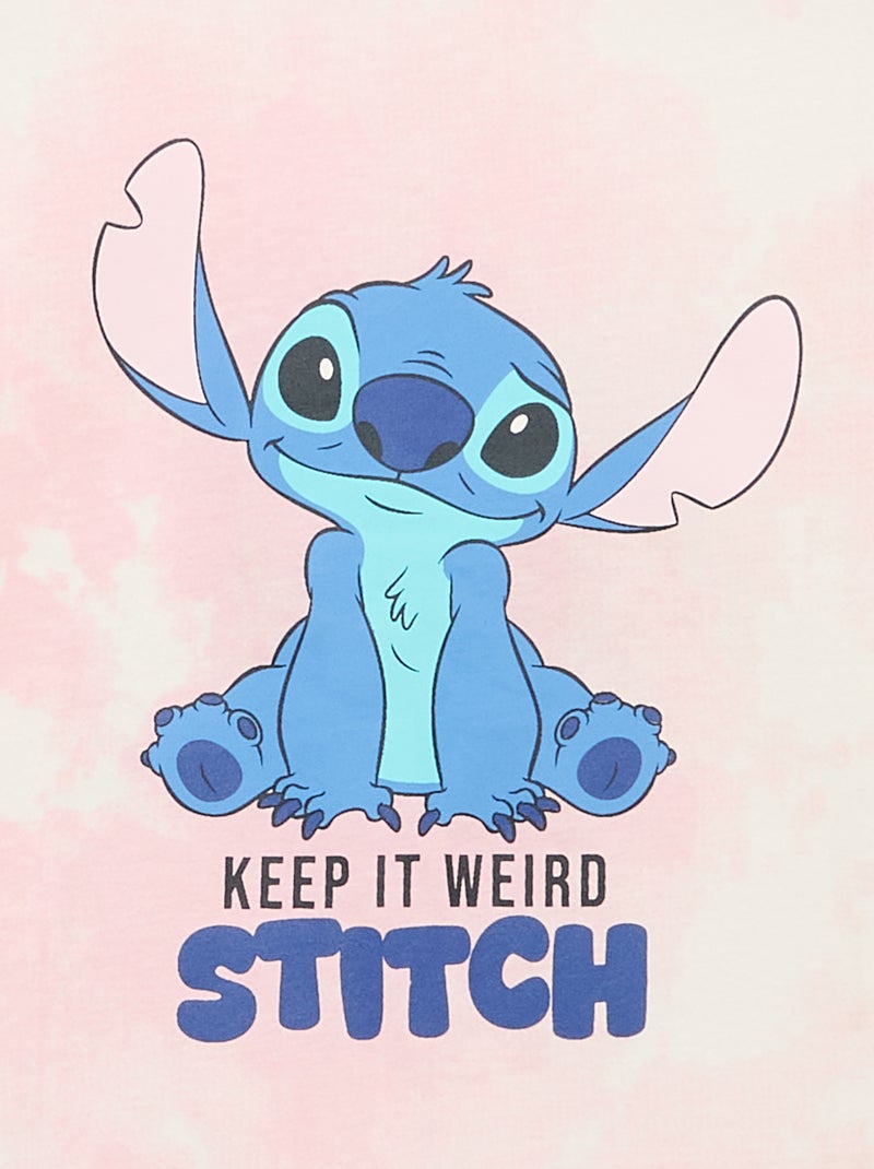 T-shirt 'Disney' à manches courtes Rose - Kiabi