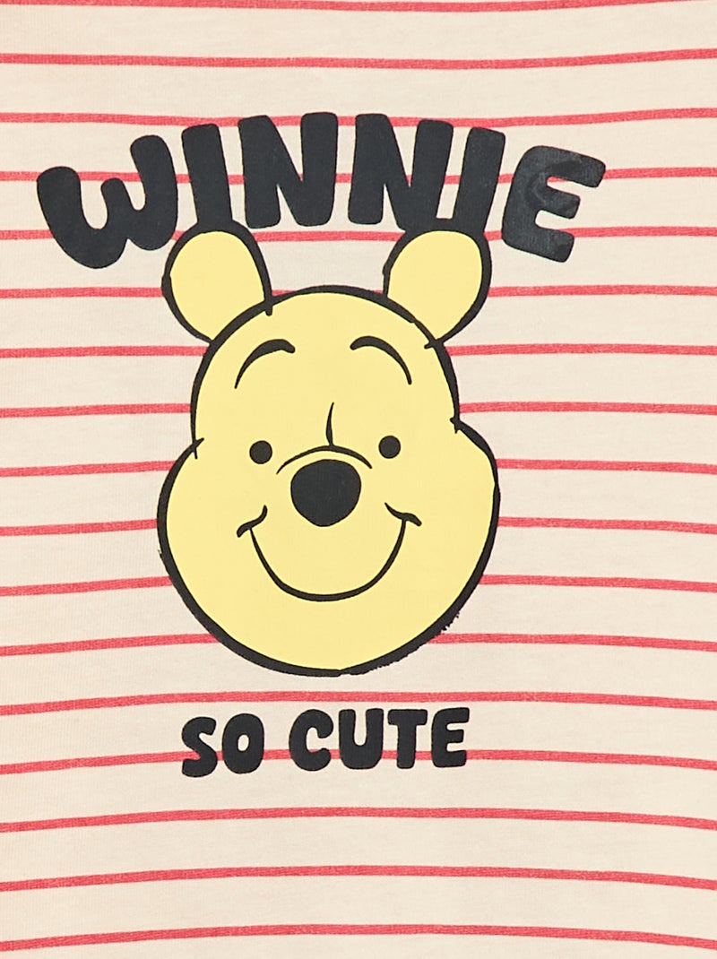 T-shirt 'Disney' à manches courtes Rouge - Kiabi