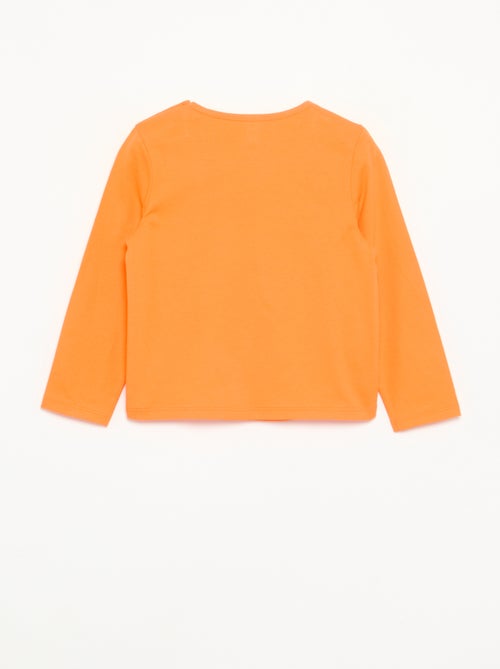 T-shirt 'Disney' 'Halloween' manches longues - Kiabi