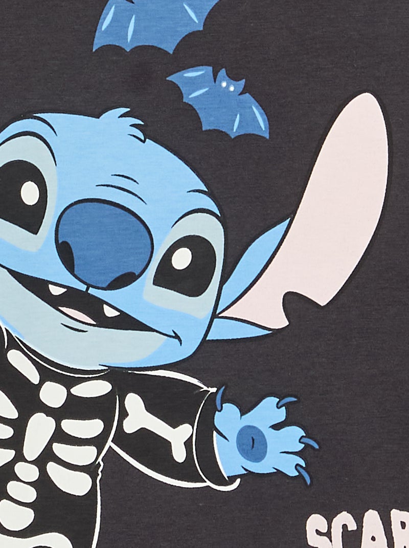T-Shirt 'Disney' 'Halloween' mit langen Ärmeln Noir - Kiabi