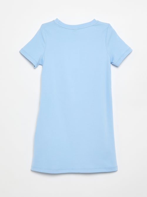 T-shirt dress with side knot - Kiabi T-shirt dress with side knot - Kiabi