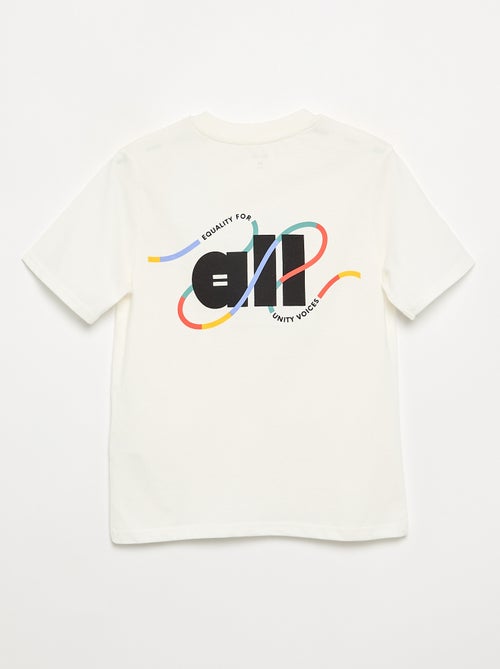 T-shirt 'égalité des genres' - Kiabi