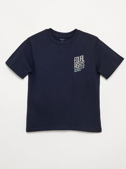 T-shirt 'égalité des genres' - Kiabi