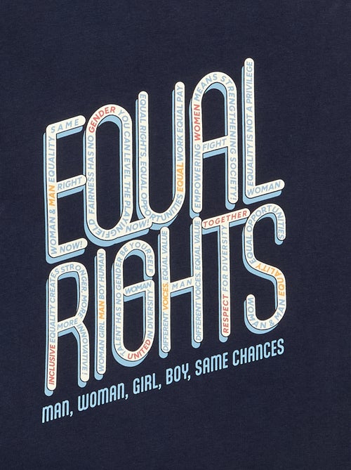 T-shirt 'égalité des genres' - Kiabi