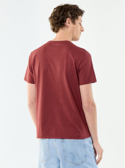 T-shirt en coton à col rond pour homme - Kiabi T-shirt en coton à col rond pour homme - Kiabi