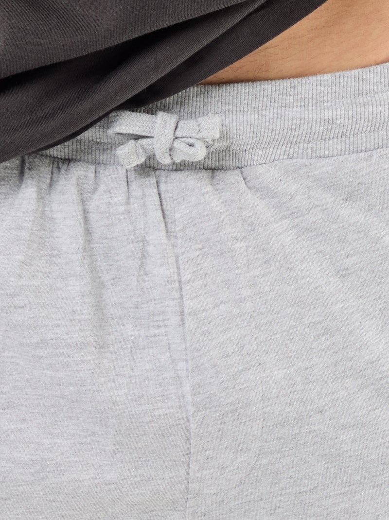 T-shirt en coton 'Nintendo' 'Mario kart' 'Toad' Gris - Kiabi