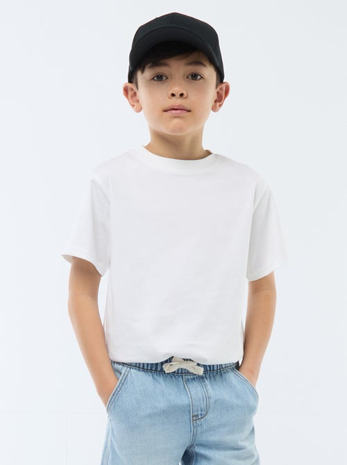 T-shirt en coton premium - Kiabi