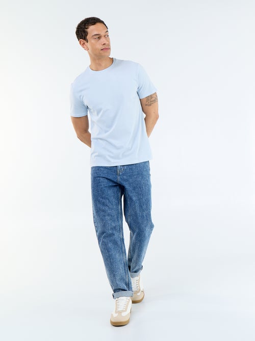 T-shirt en jersey à col rond pour homme - Kiabi