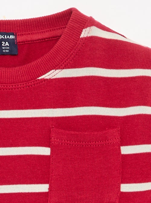 T-shirt en jersey à rayures - Kiabi