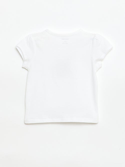 T-shirt en jersey avec manches courtes - Kiabi