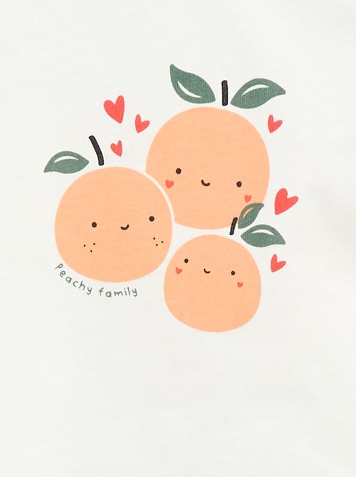 T-shirt en jersey avec manches courtes - Kiabi