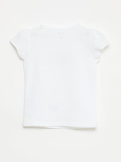 T-shirt en jersey avec manches courtes - Kiabi