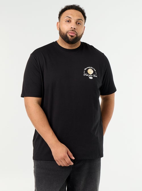 T-shirt en jersey imprimé à manches courtes - Kiabi T-shirt en jersey imprimé à manches courtes - Kiabi